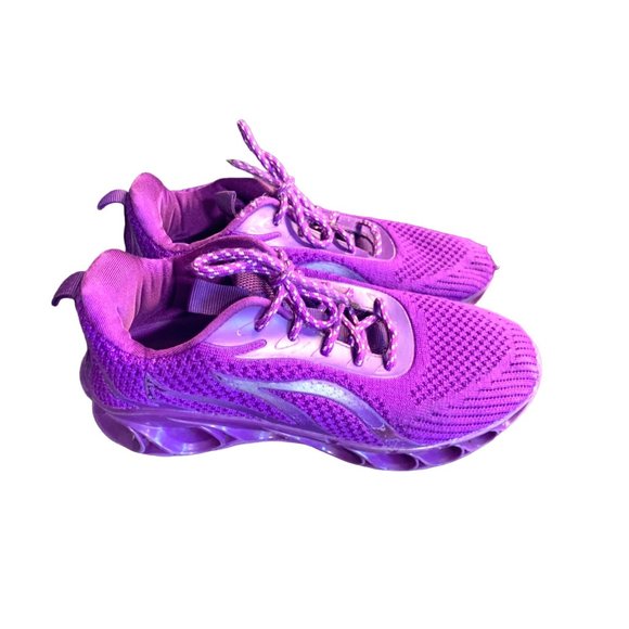 Mosha Belle Womens Size 7 Purple Athletic Sport Gym Sneaker Shoes Running Some W - Picture 1 of 5